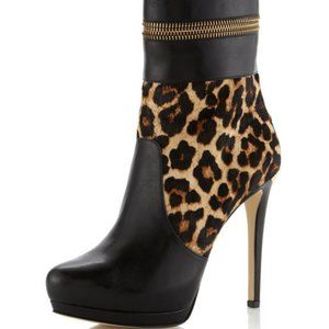 Michael Kors Haya Calf Leather Bootie